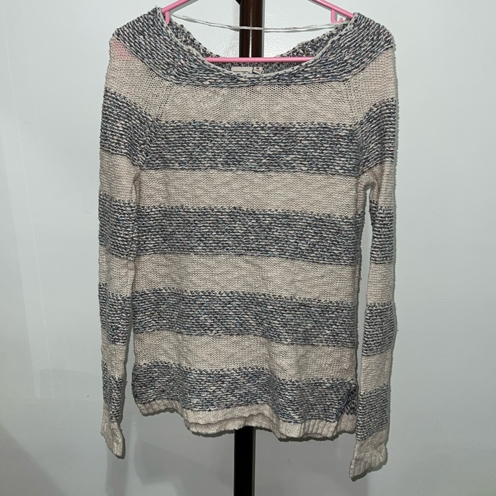 Striped Knit Fall Sweater